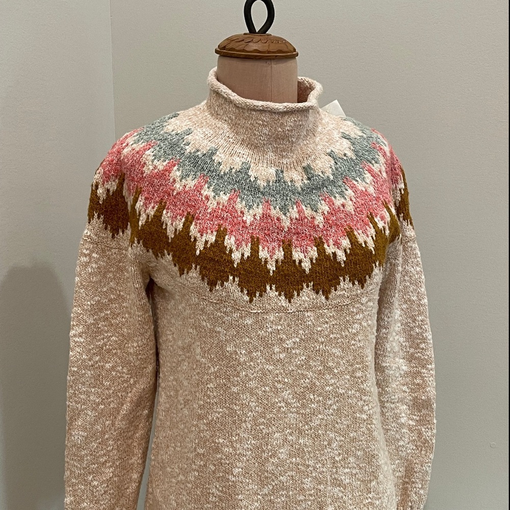 LL Bean Women's 100% Cotton Sweater, size M